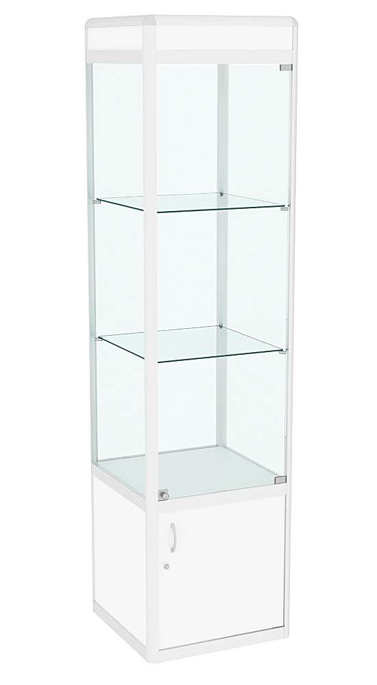 Витрина из профиля Стаканчик №1  Белый