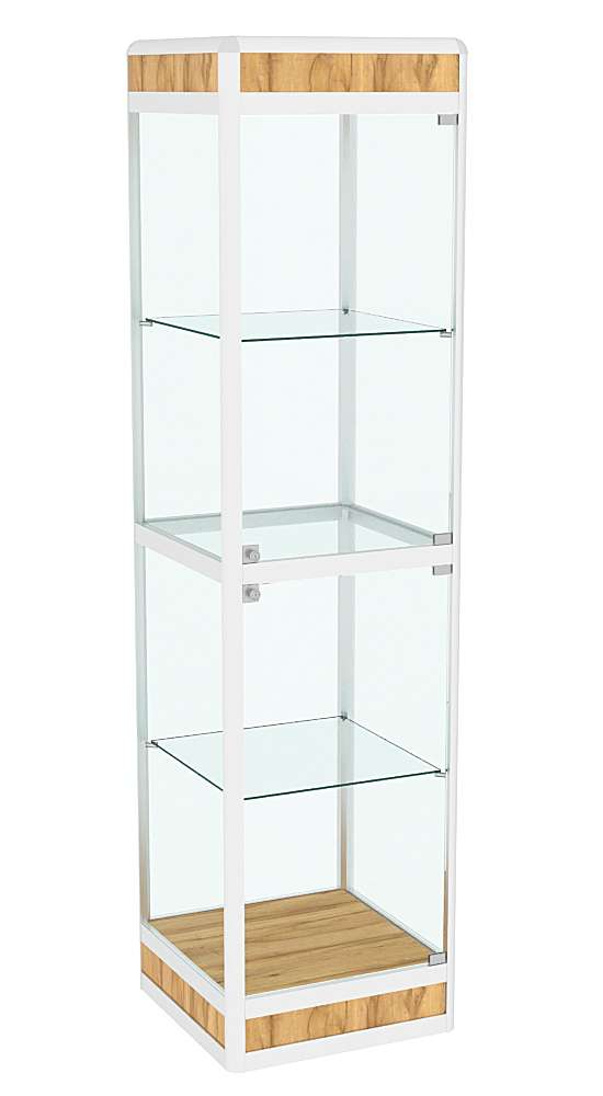 Витрина из профиля Стаканчик №3  Дуб Золотистый