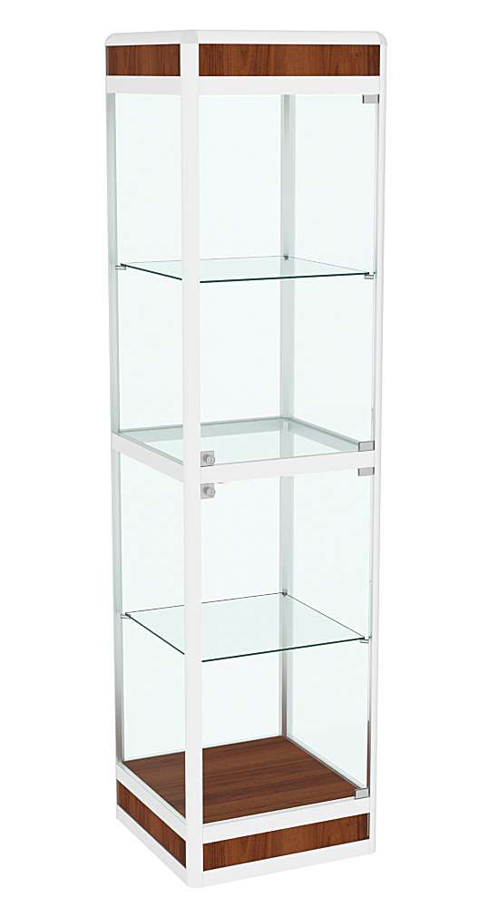 Витрина из профиля Стаканчик №3  Орех