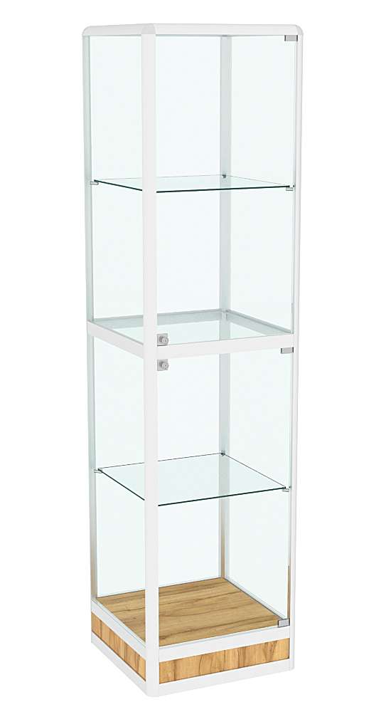 Витрина из профиля Стаканчик №4 Дуб Золотистый