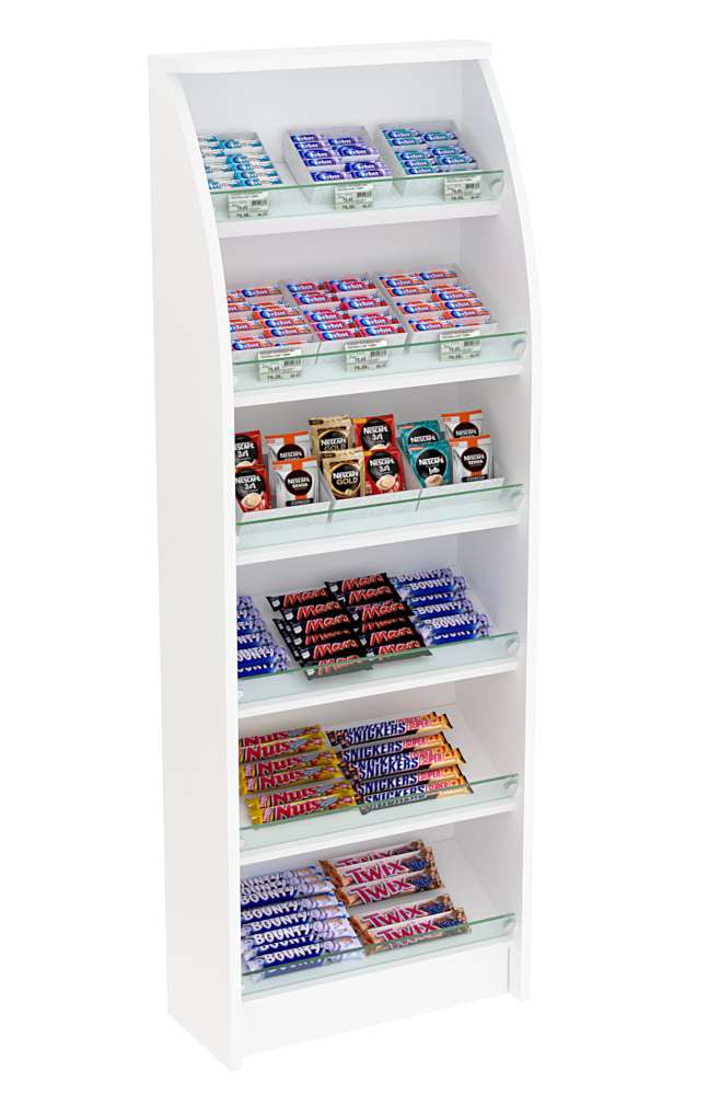 Прилавок Импульс №2-450 Белый