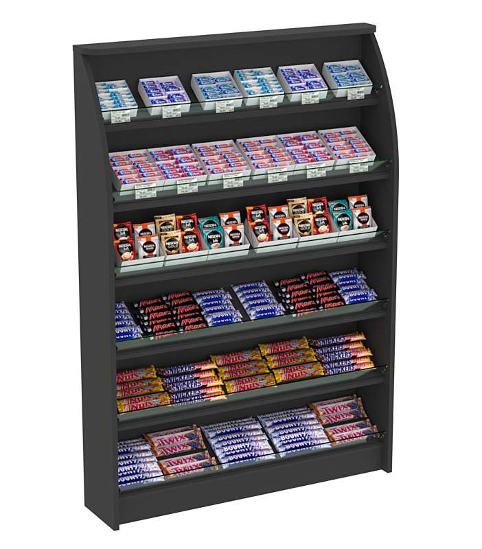 Прилавок Импульс №2-900 Черный