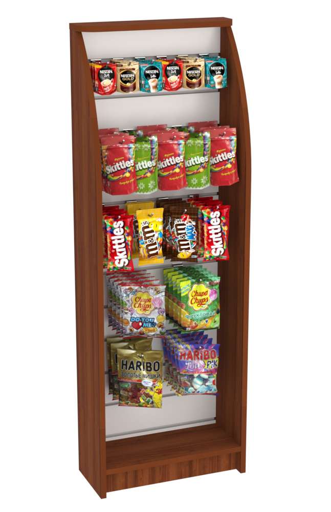 Прилавок Импульс №2ЭП-450 Орех