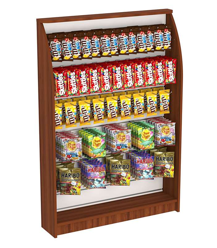 Прилавок Импульс №2ЭП-900 Орех