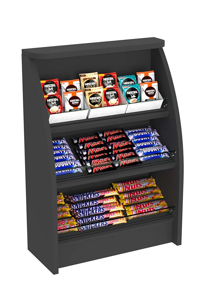 Прилавок Импульс №3-450 Черный