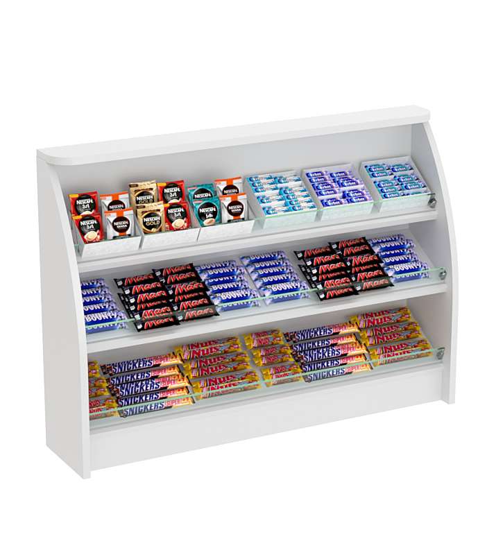 Прилавок Импульс №3-900 Серый