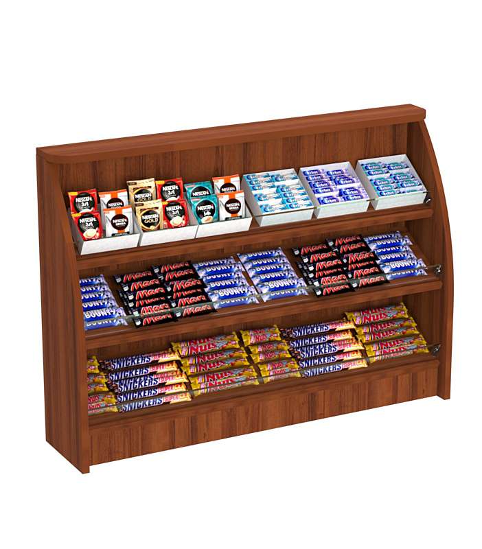 Прилавок Импульс №3-900 Орех