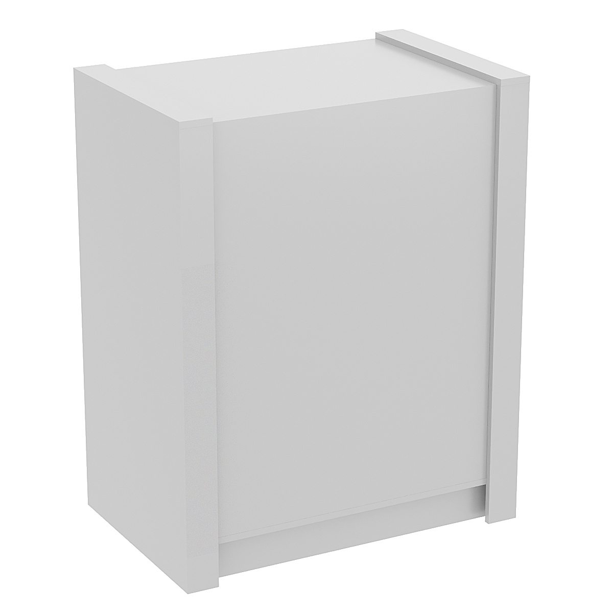 Прилавок из ДСП Модерн №1-900 глухой Серый