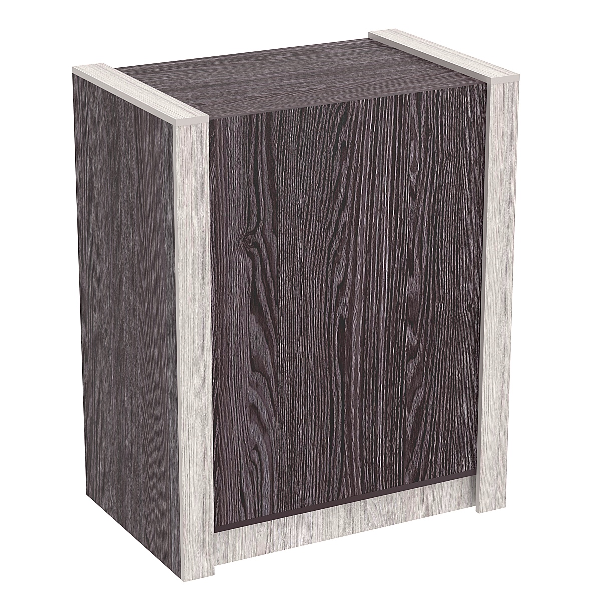 Прилавок из ДСП Модерн №1-900 глухой Ясень Анкор темный + Ясень Анкор светлый