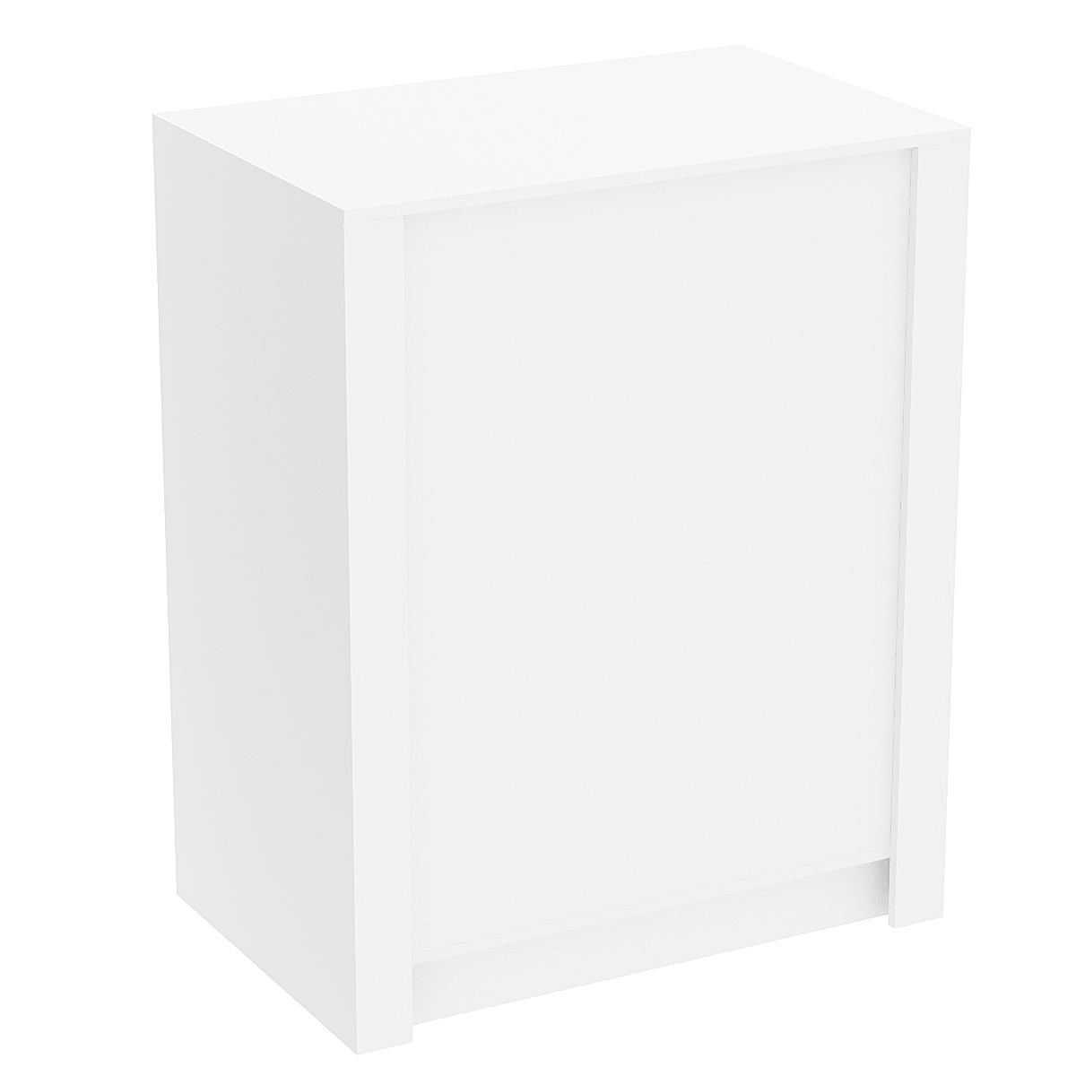 Прилавок из ДСП Модерн №1-КР-900 под выдачу товара отдельно- стоящий Белый