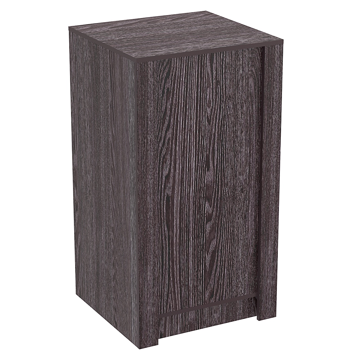 Прилавок из ДСП Модерн №1-КР-600 узкий отдельно- стоящий Ясень Анкор темный - U31105