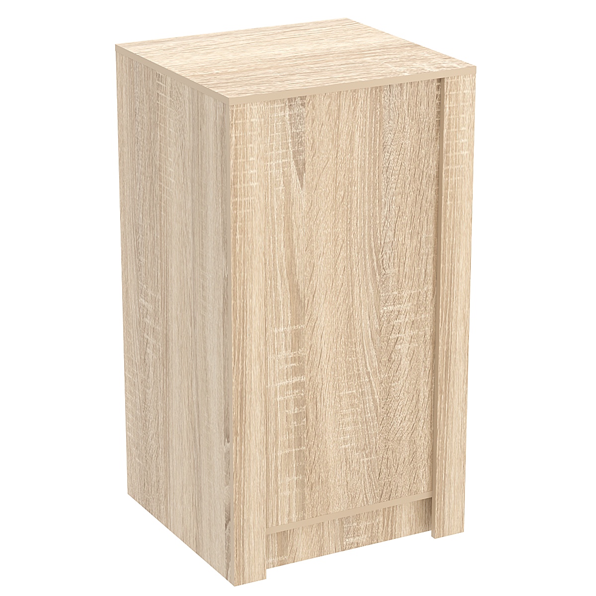 Прилавок из ДСП Модерн №1-КР-600 узкий отдельно- стоящий Дуб сонома