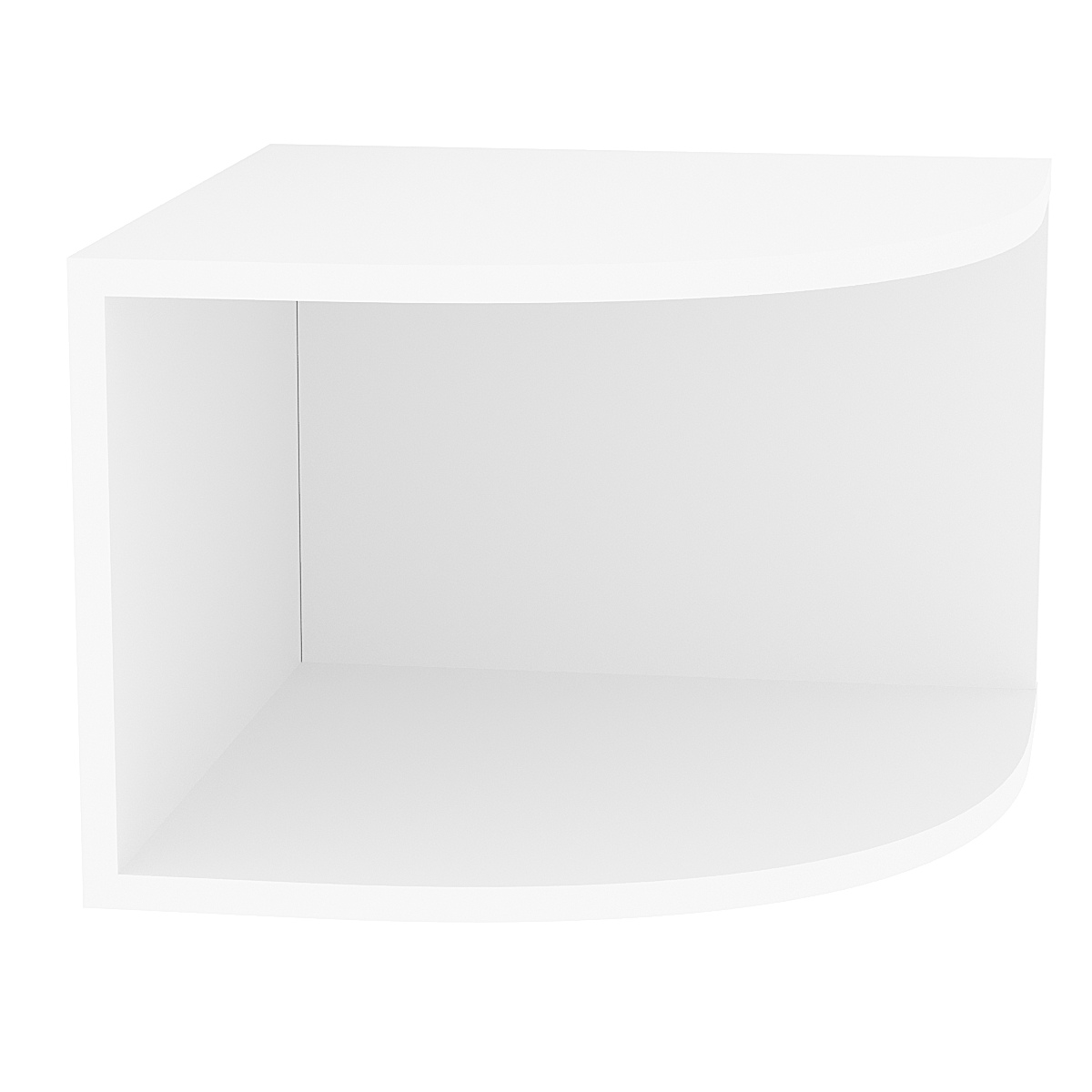 Антресоль Эконом №6а-400 угловая Белый