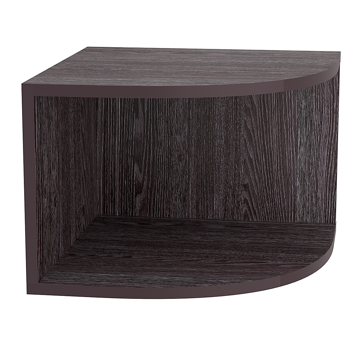 Антресоль Эконом №6а-400 угловая Ясень Анкор темный - U31105