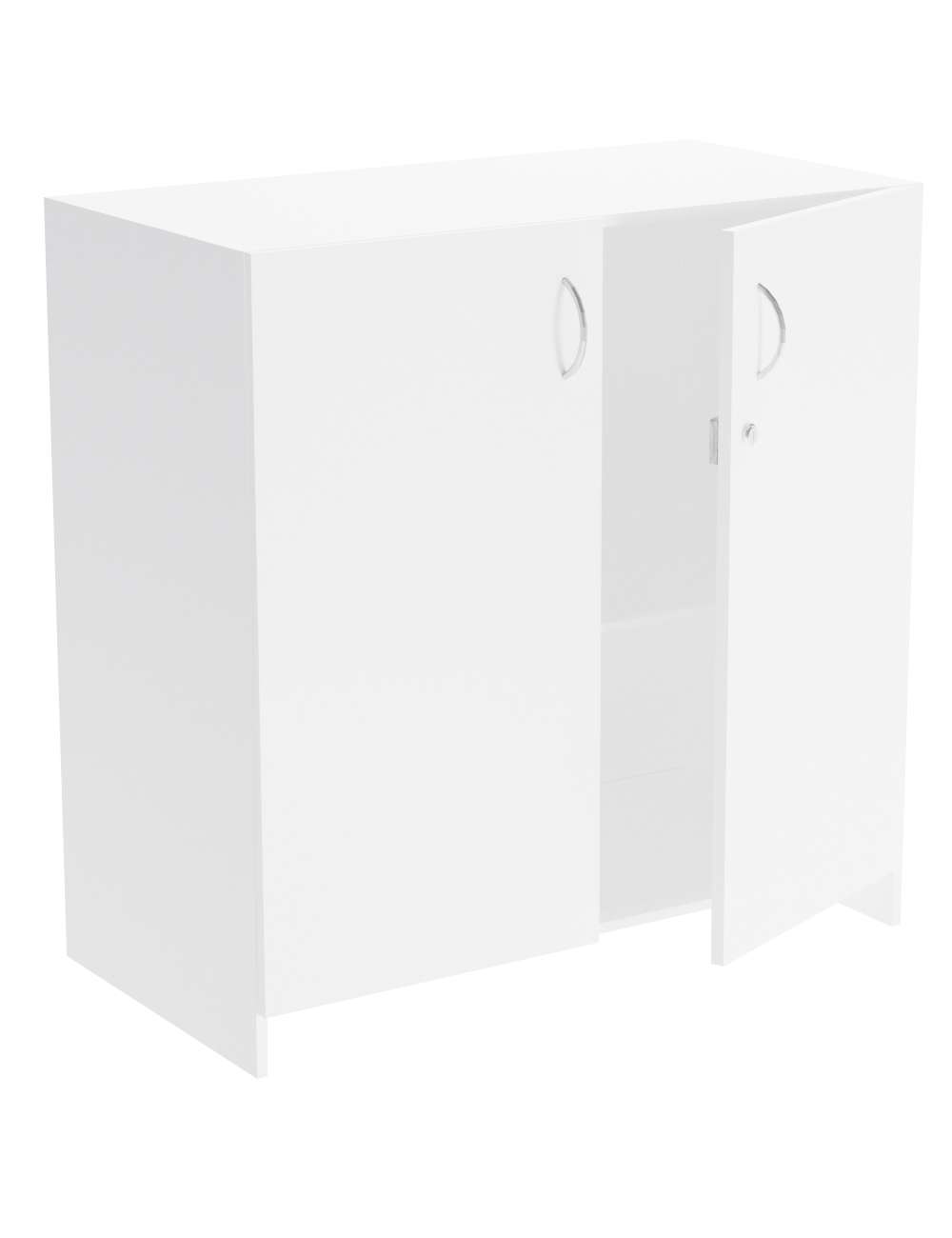 Прилавок из ДСП серии Тандем №1-ДП Белый