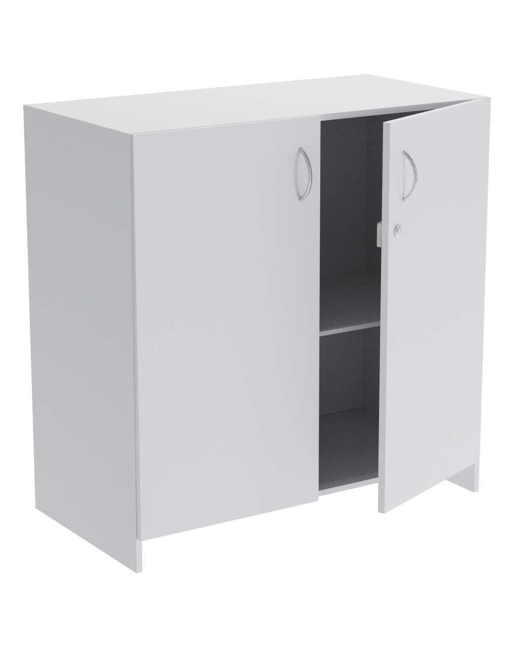 Прилавок из ДСП серии Тандем №1-ДП Серый