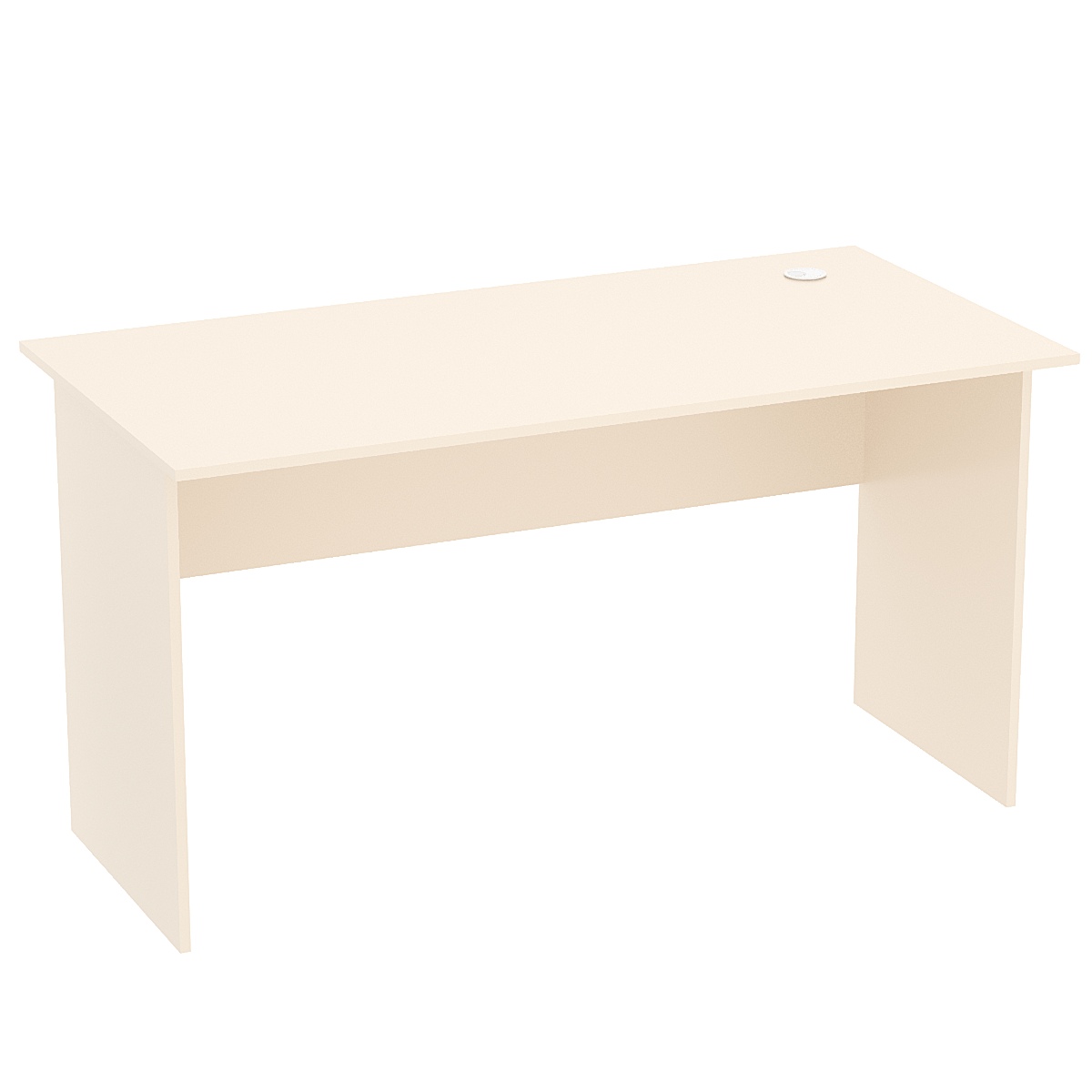 Стол рабочий офисный С-03 Крем Вайс