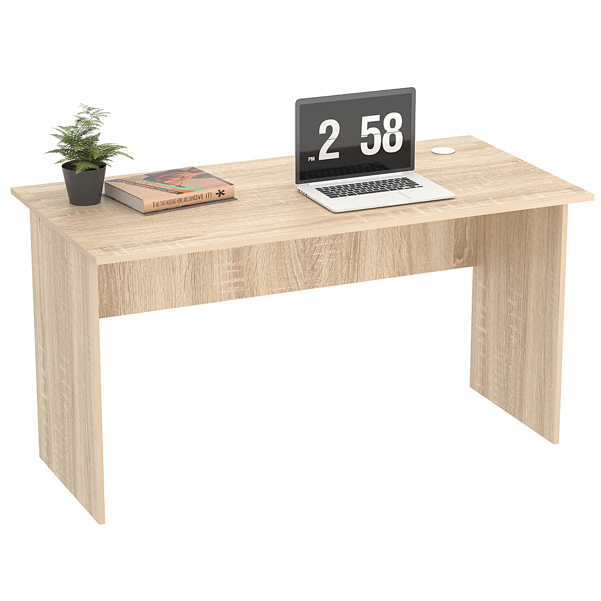 Стол рабочий офисный С-03 Дуб сонома