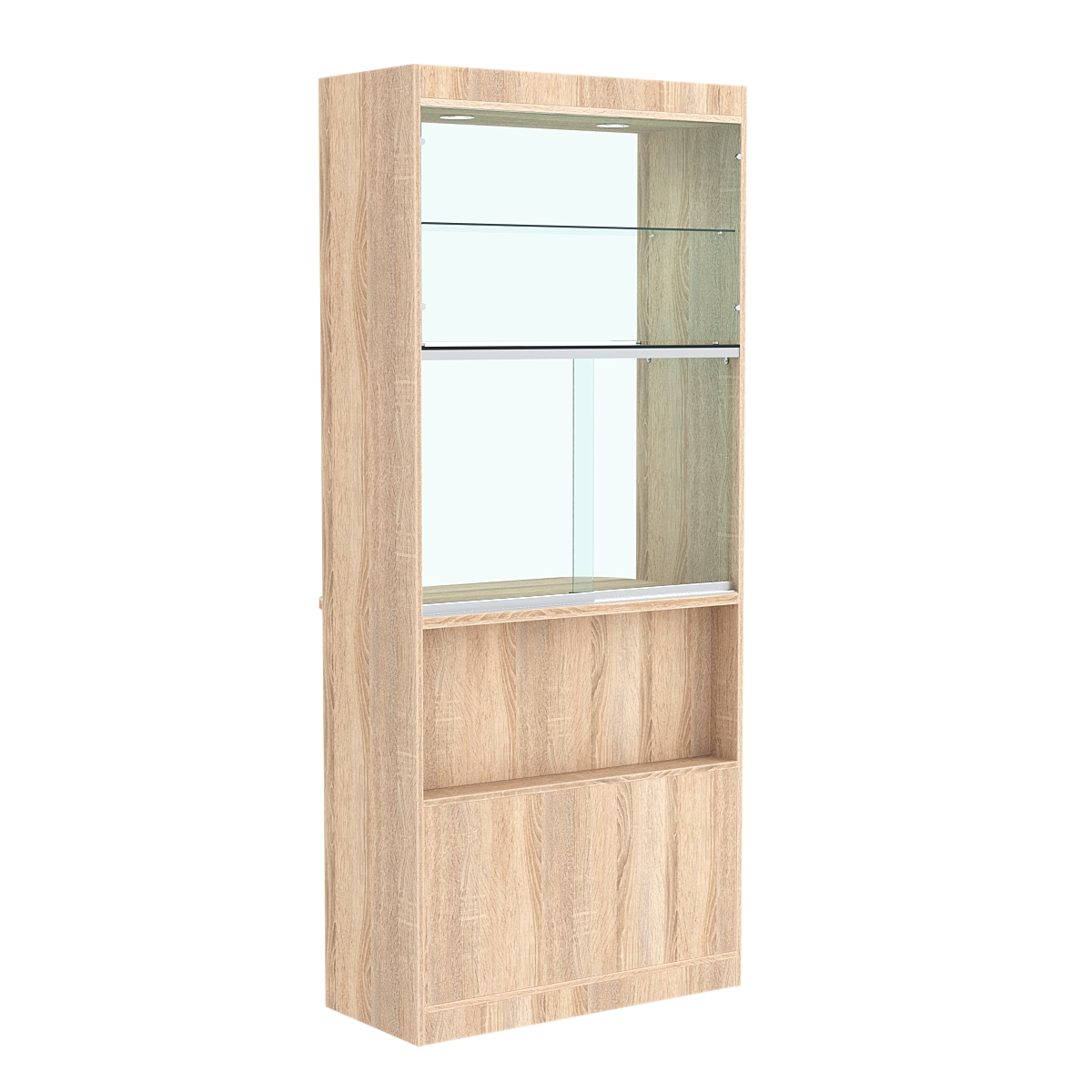 Витрина-прилавок из ДСП №2 Дуб Сонома