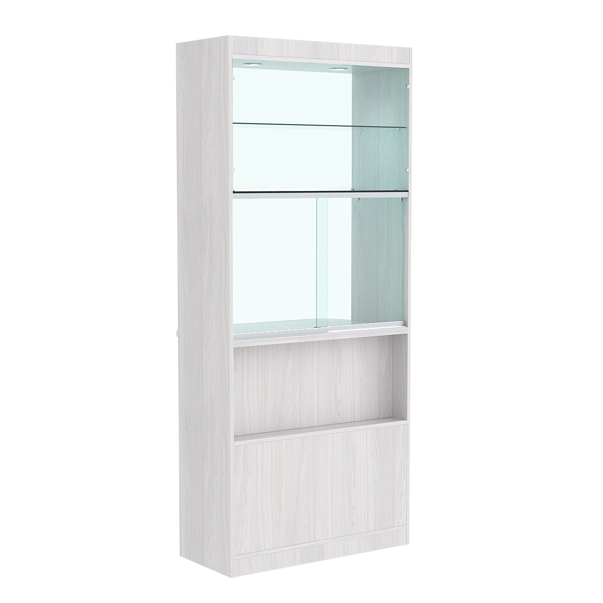 Витрина-прилавок из ДСП №2 Ясень Анкор светлый