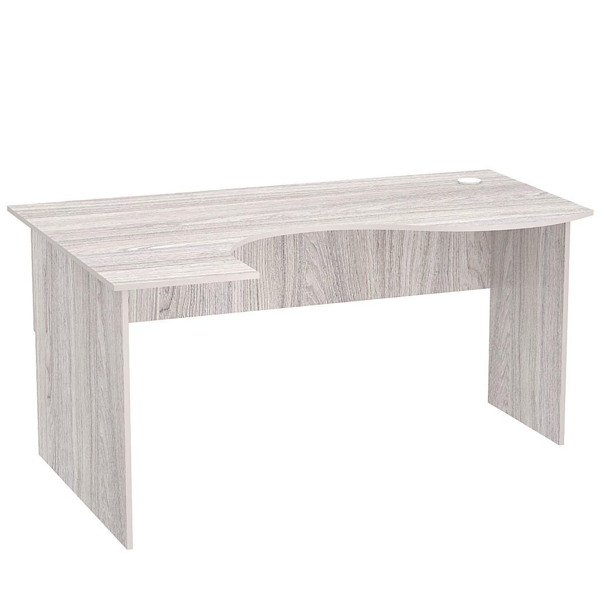 Стол эргономичный офисный СЭ-11 (левосторонний) Ясень Анкор светлый - U31104