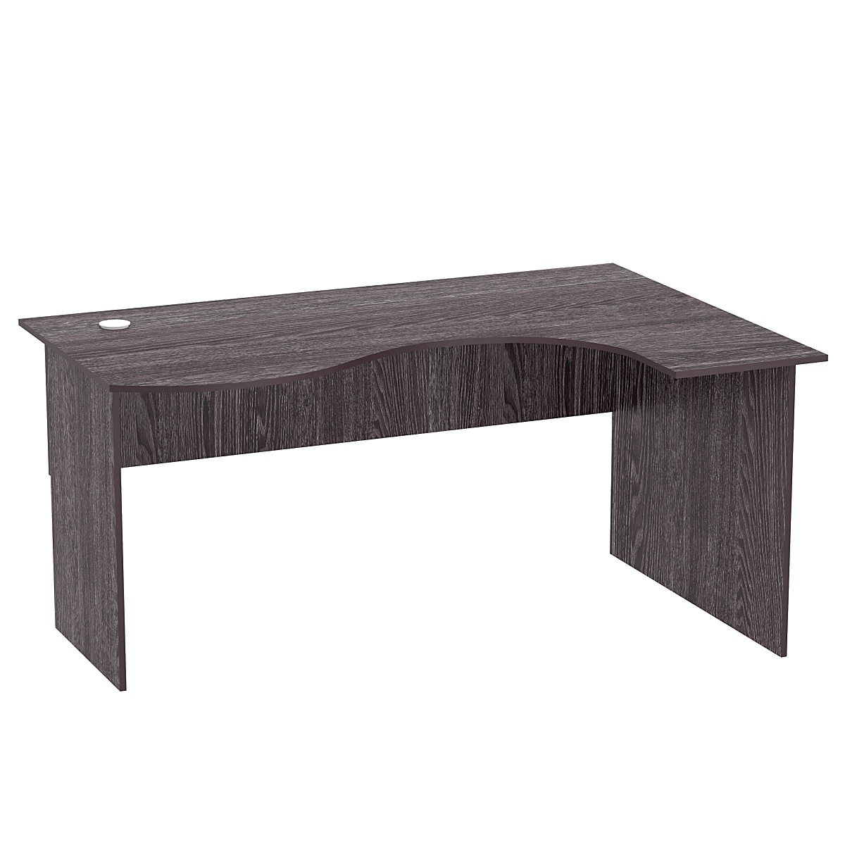 Стол эргономичный офисный СЭ-12 (право-сторонний) Ясень Анкор темный - U31105