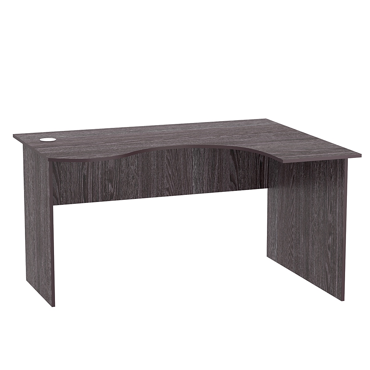 Стол эргономичный офисный СЭ-14 (право-сторонний) Ясень Анкор темный - U31105
