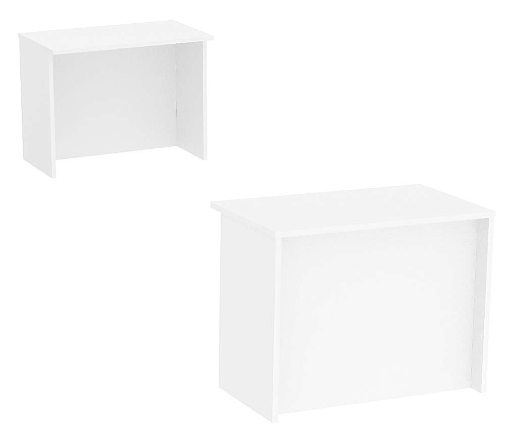 Стол-ресепшен №1А Белый