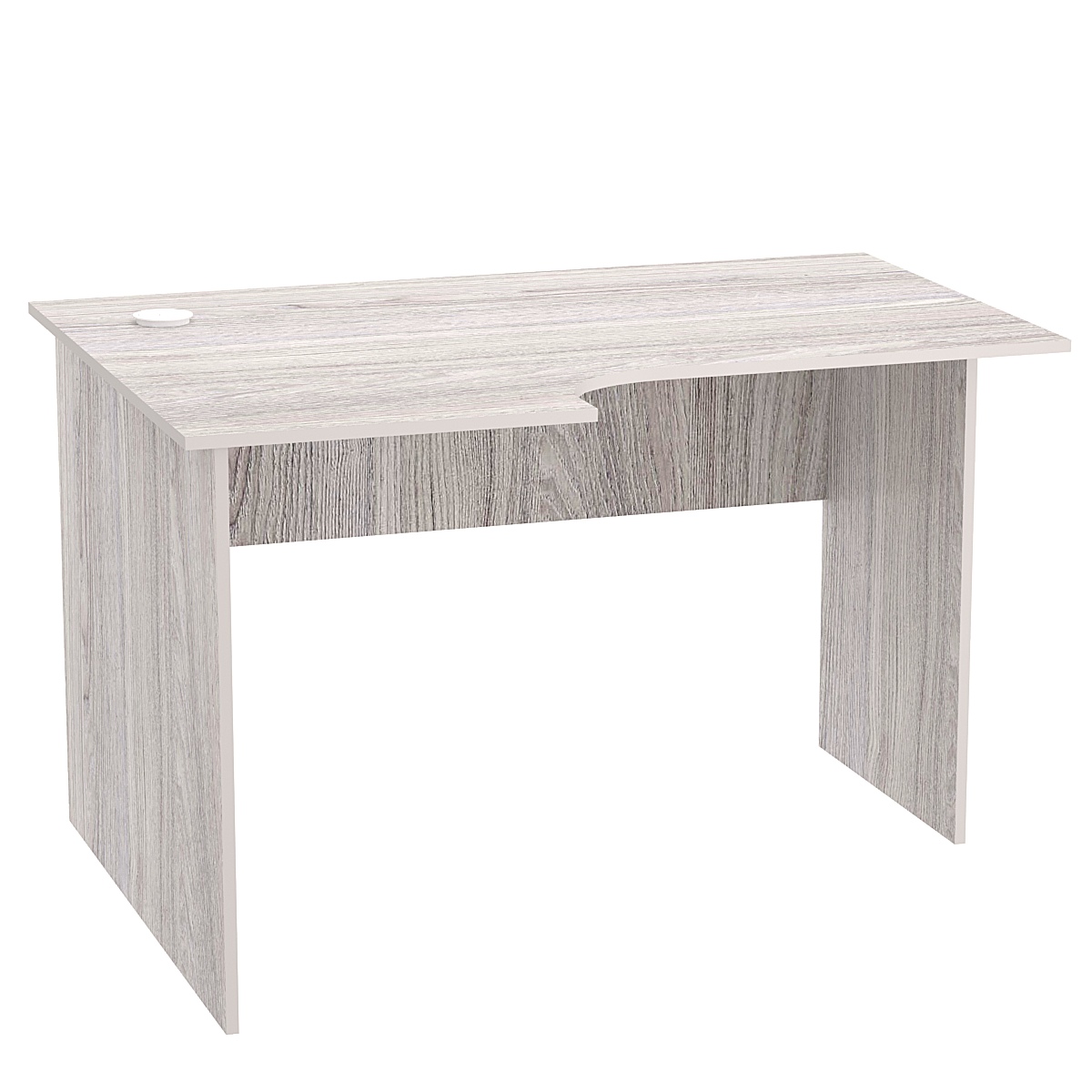 Стол эргономичный офисный СЭ-15 (левосторонний) Ясень Анкор светлый - U31104