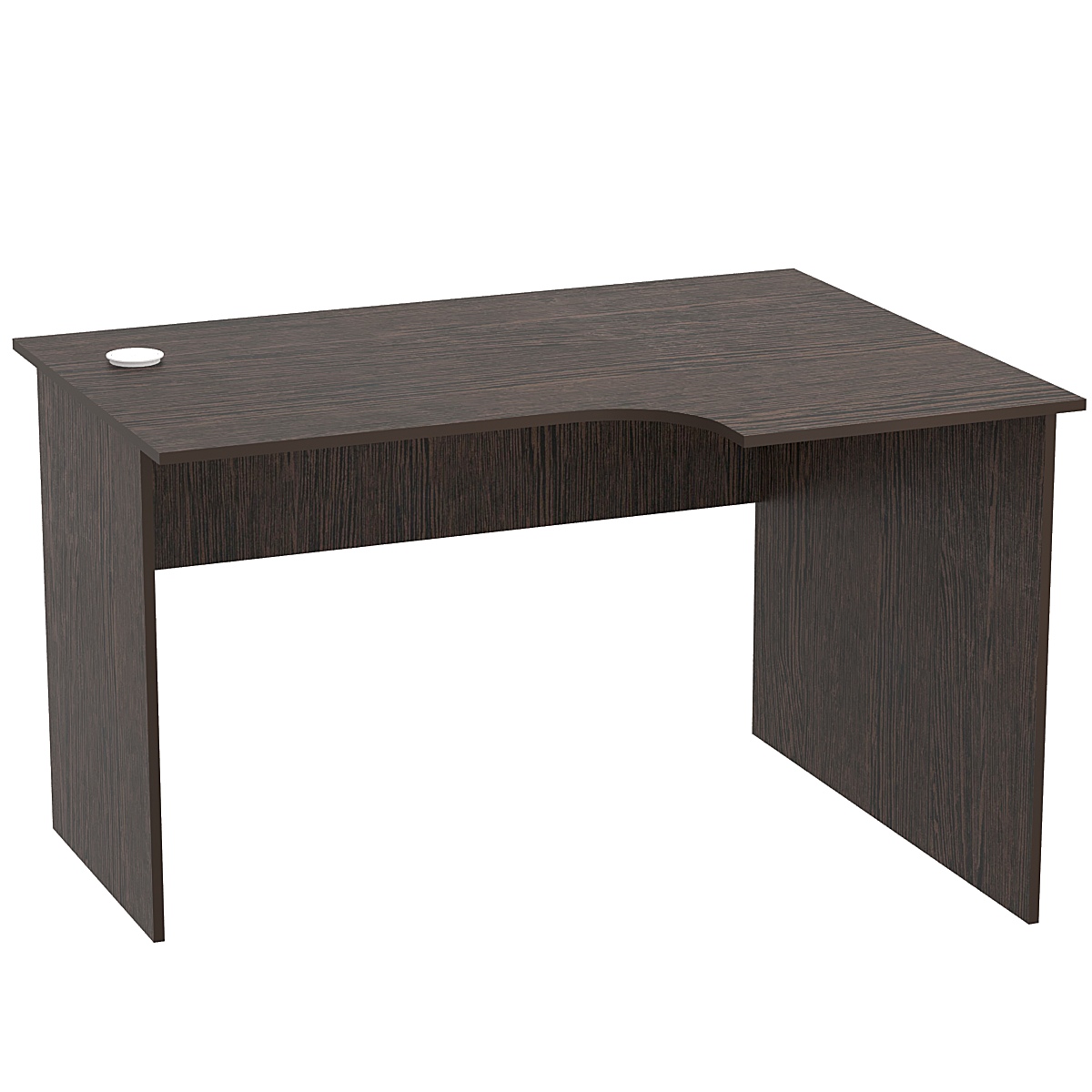 Стол эргономичный офисный СЭ-16 (право-сторонний) Дуб Венге