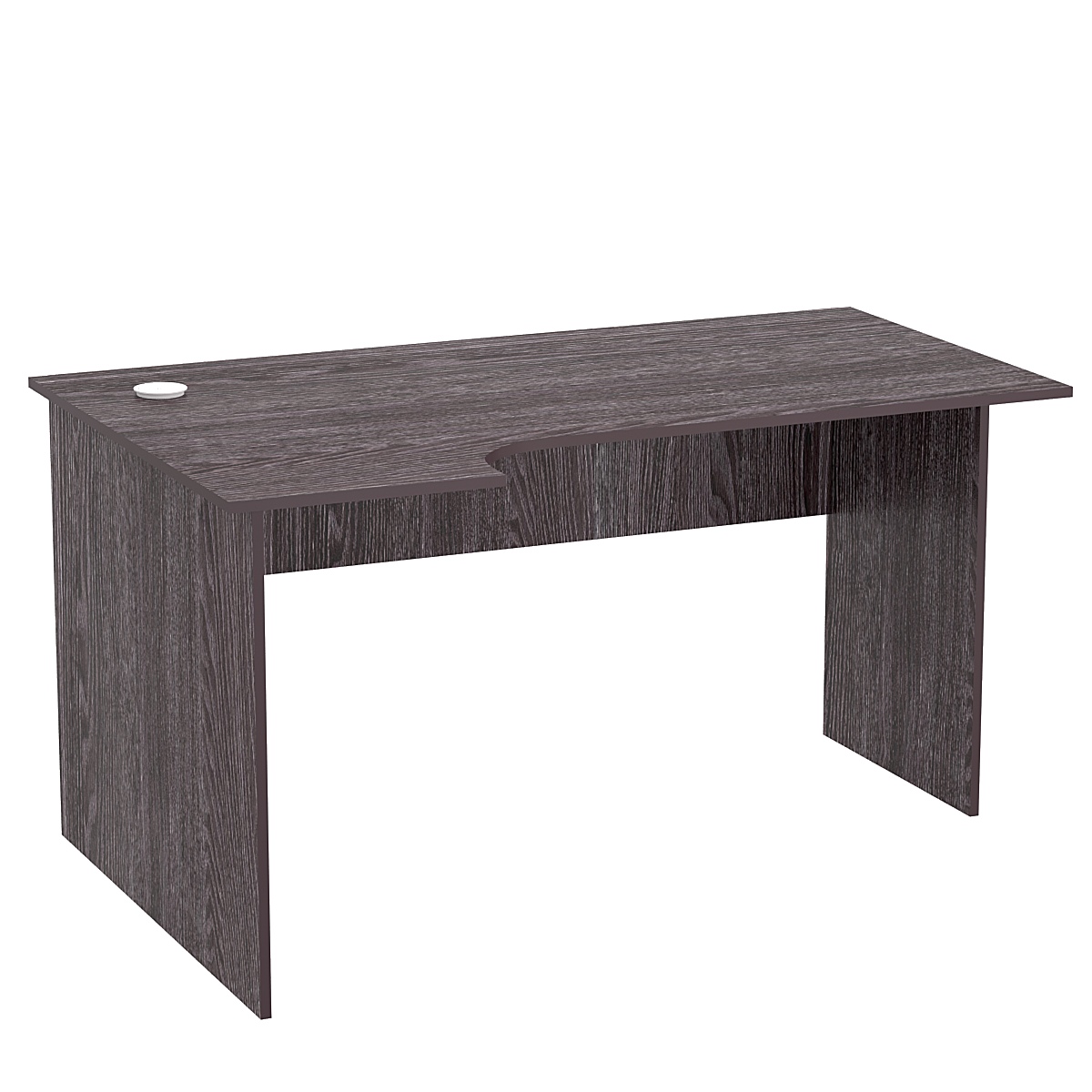 Стол эргономичный офисный СЭ-19 (левосторонний) Ясень Анкор темный - U31105