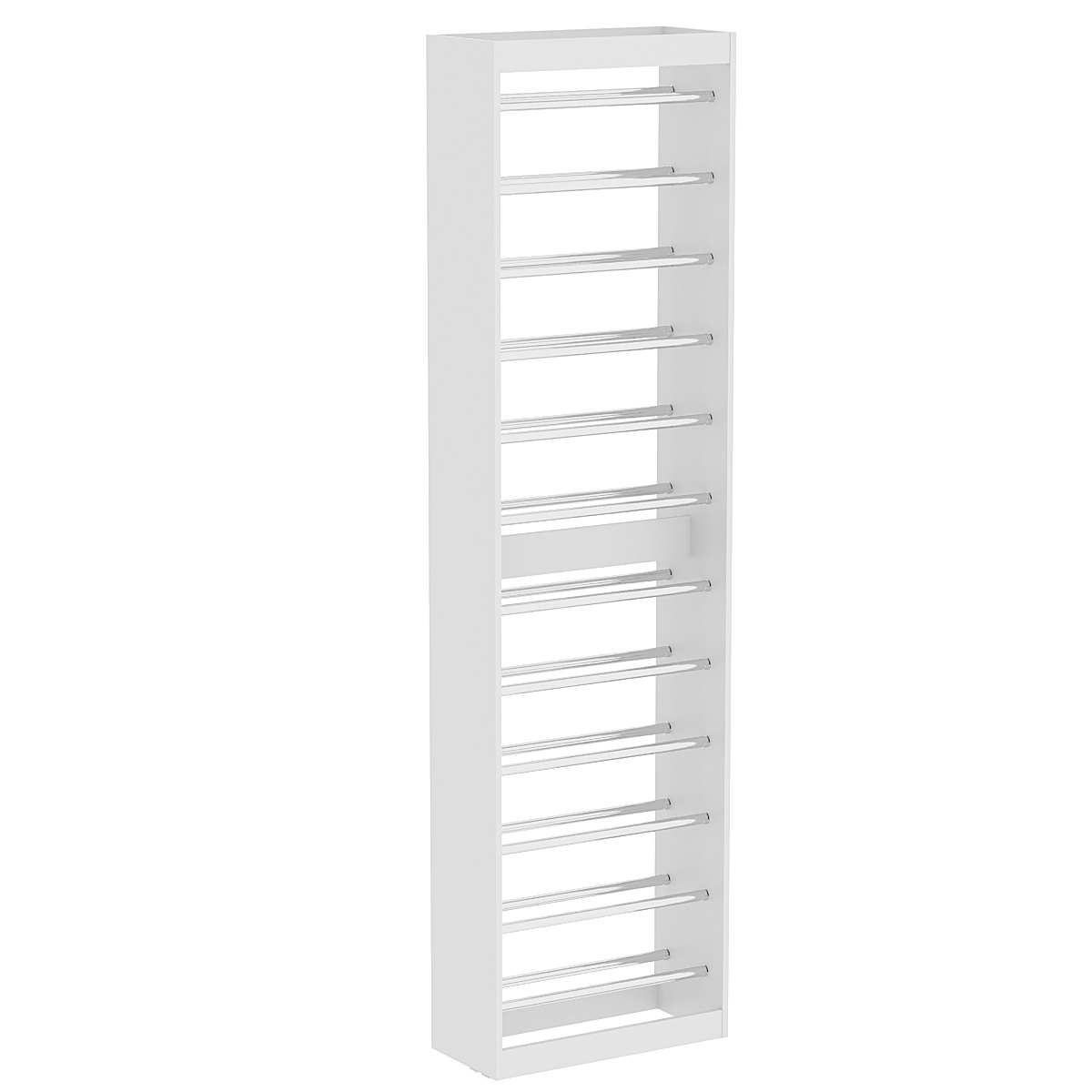 Торговый стеллаж под обои №5 (островной) Серый