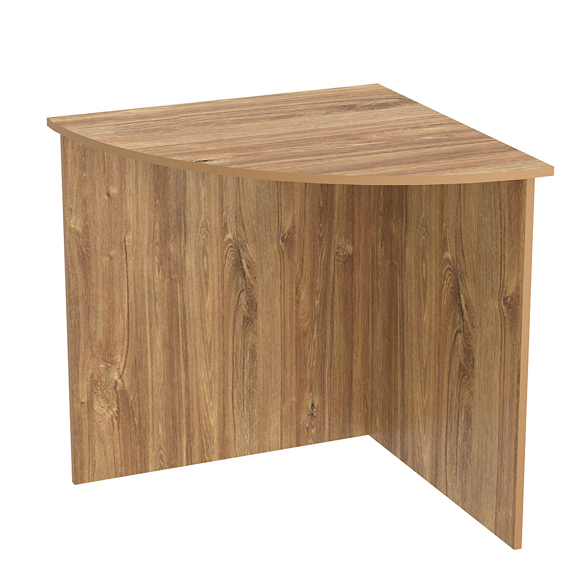 Стол угловой офисный СП-23 Дуб канзас коричневый Н1113 ST10