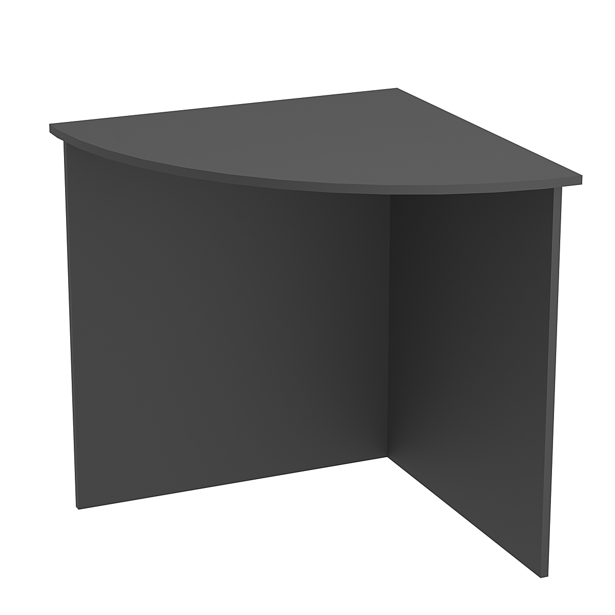 Стол угловой офисный СП-23 Черный