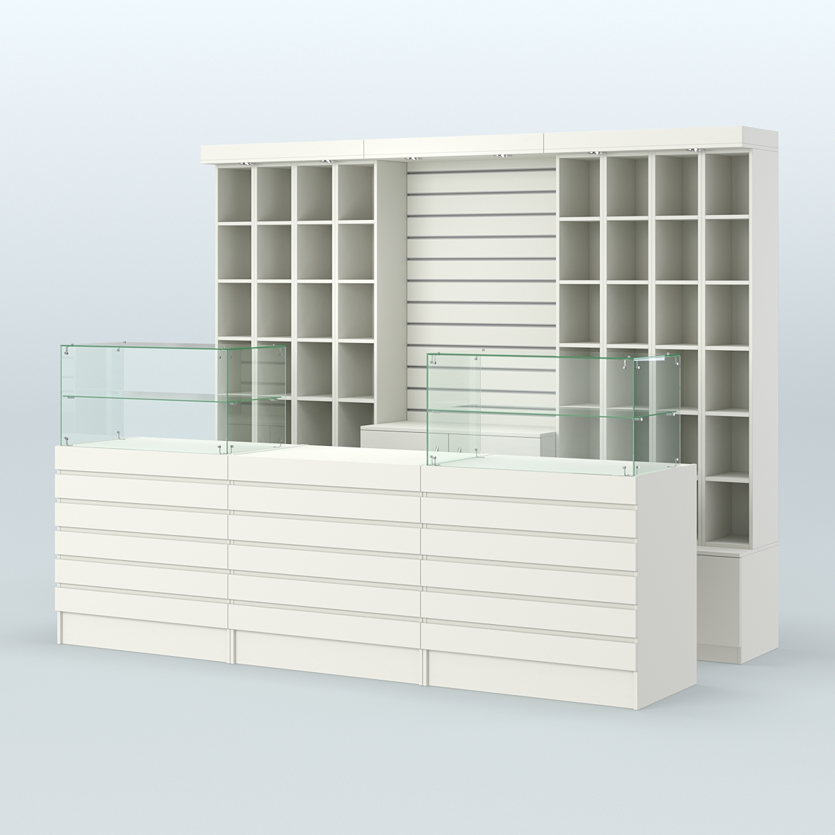 Торговая точка для чая, кофе и выпечки №1 Белый