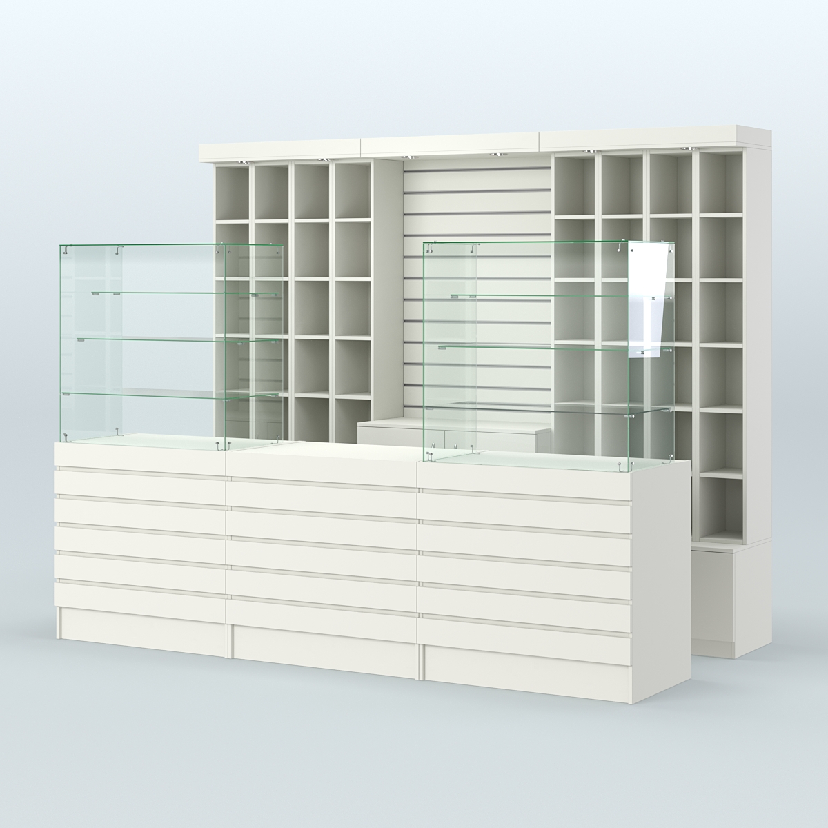 Торговая точка для чая, кофе и выпечки №3 Белый