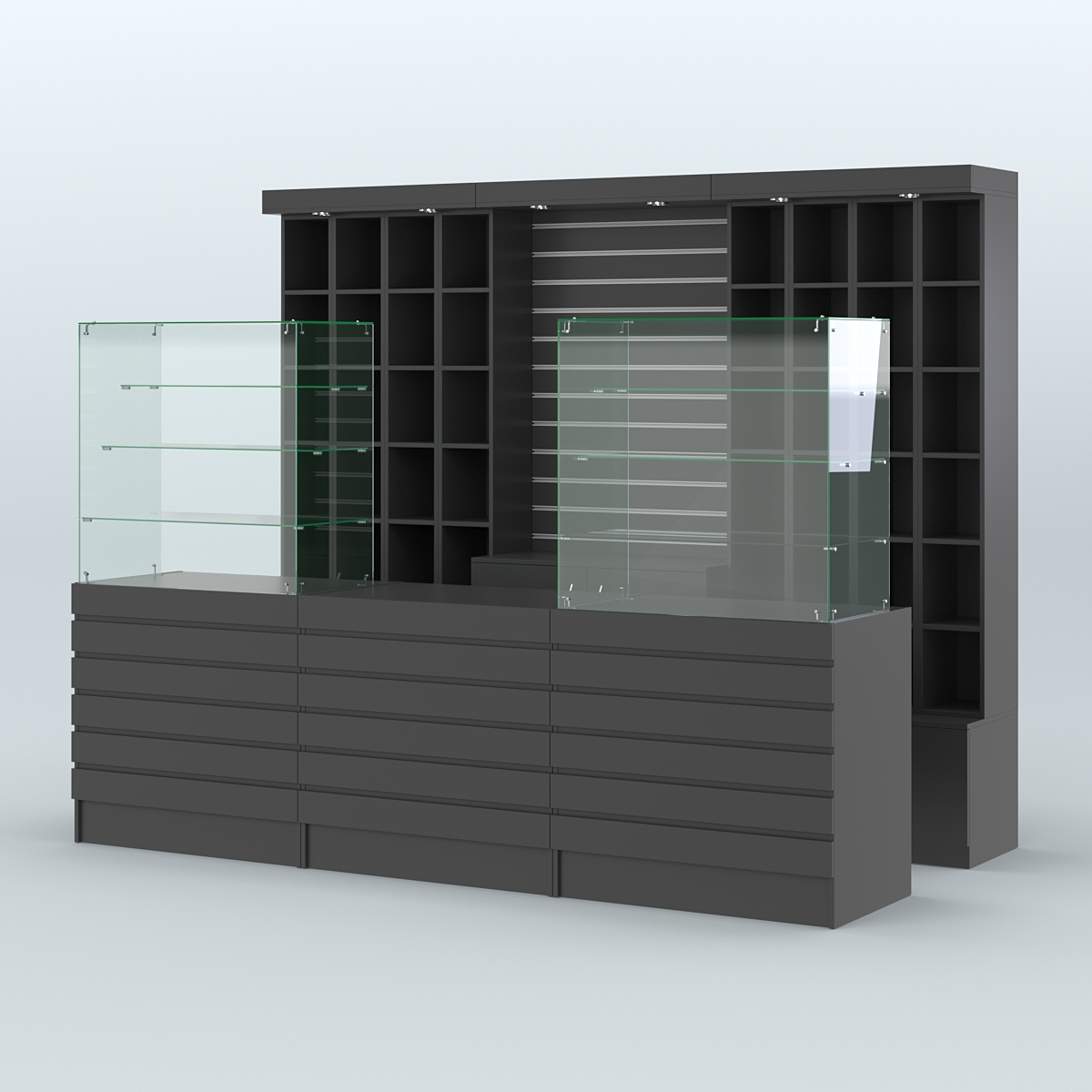 Торговая точка для чая, кофе и выпечки №3 Черный