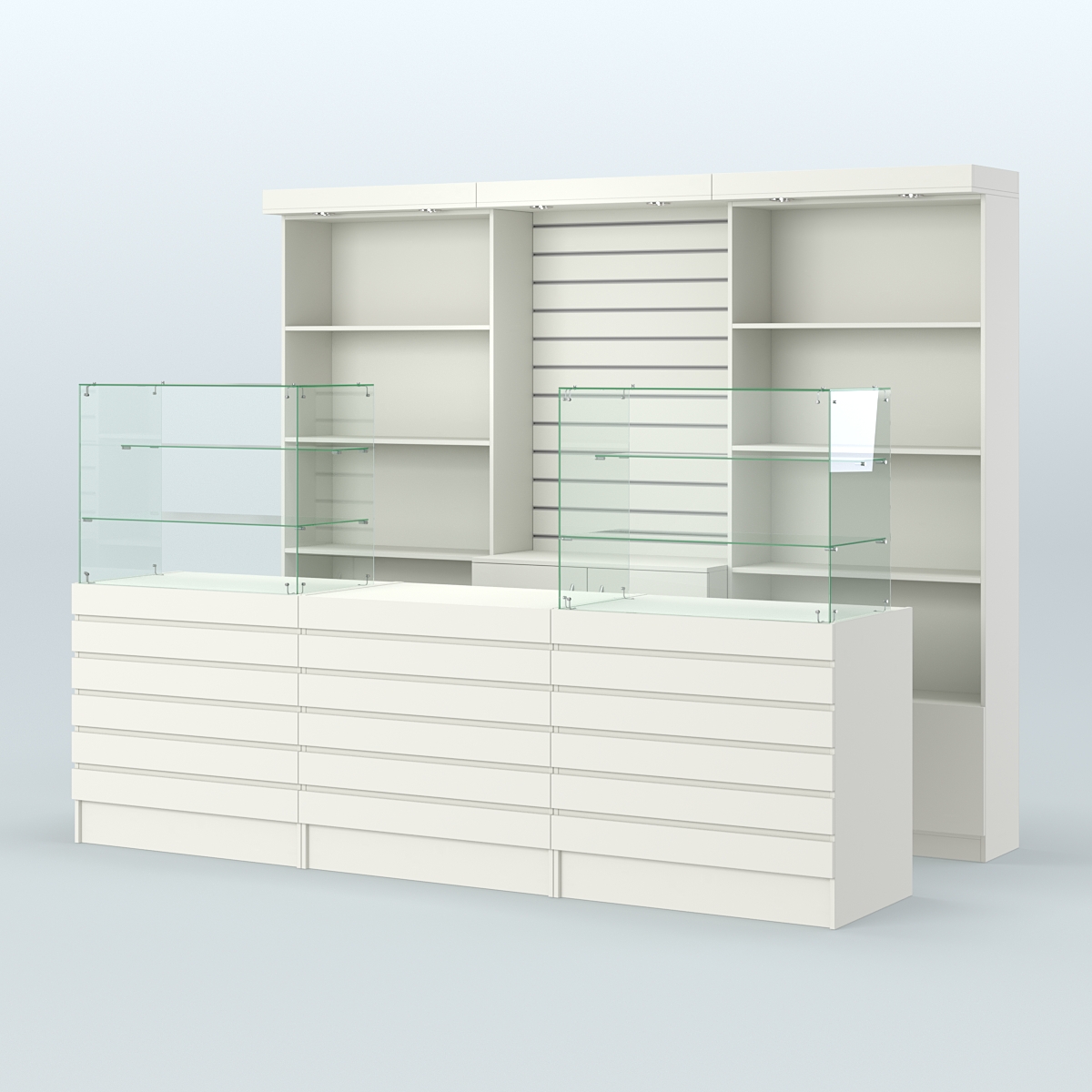 Торговая точка для чая, кофе и выпечки №7 Белый