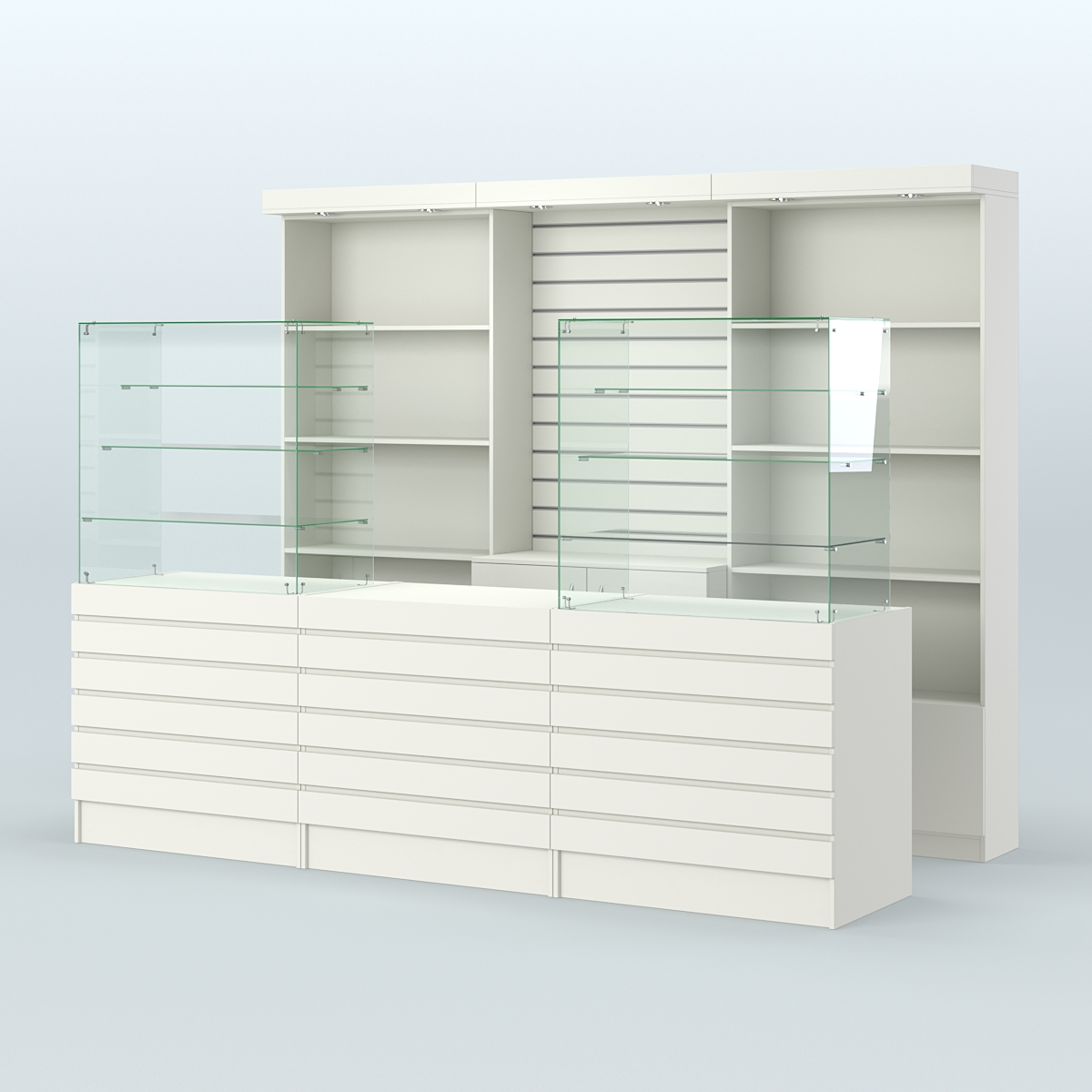 Торговая точка для чая, кофе и выпечки №8 Белый