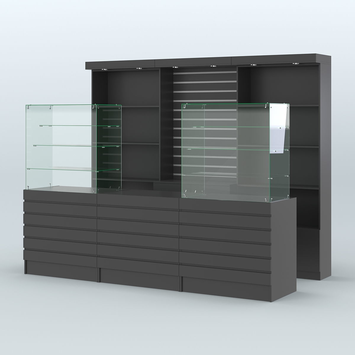 Торговая точка для чая, кофе и выпечки №8 Черный