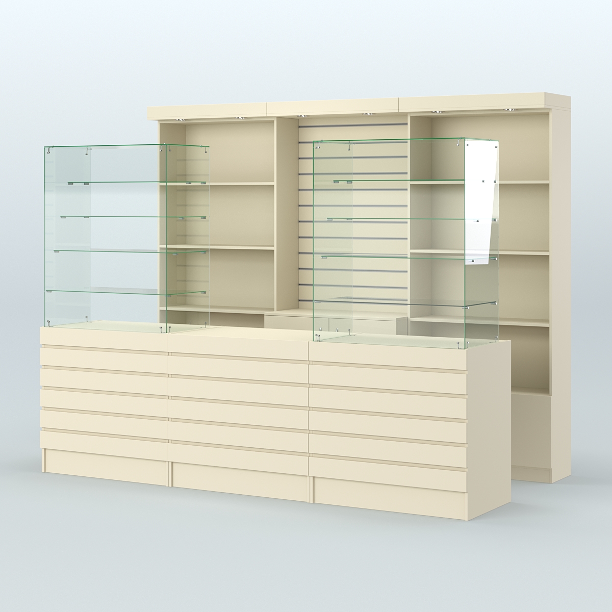 Торговая точка для чая, кофе и выпечки №9 Крем Вайс