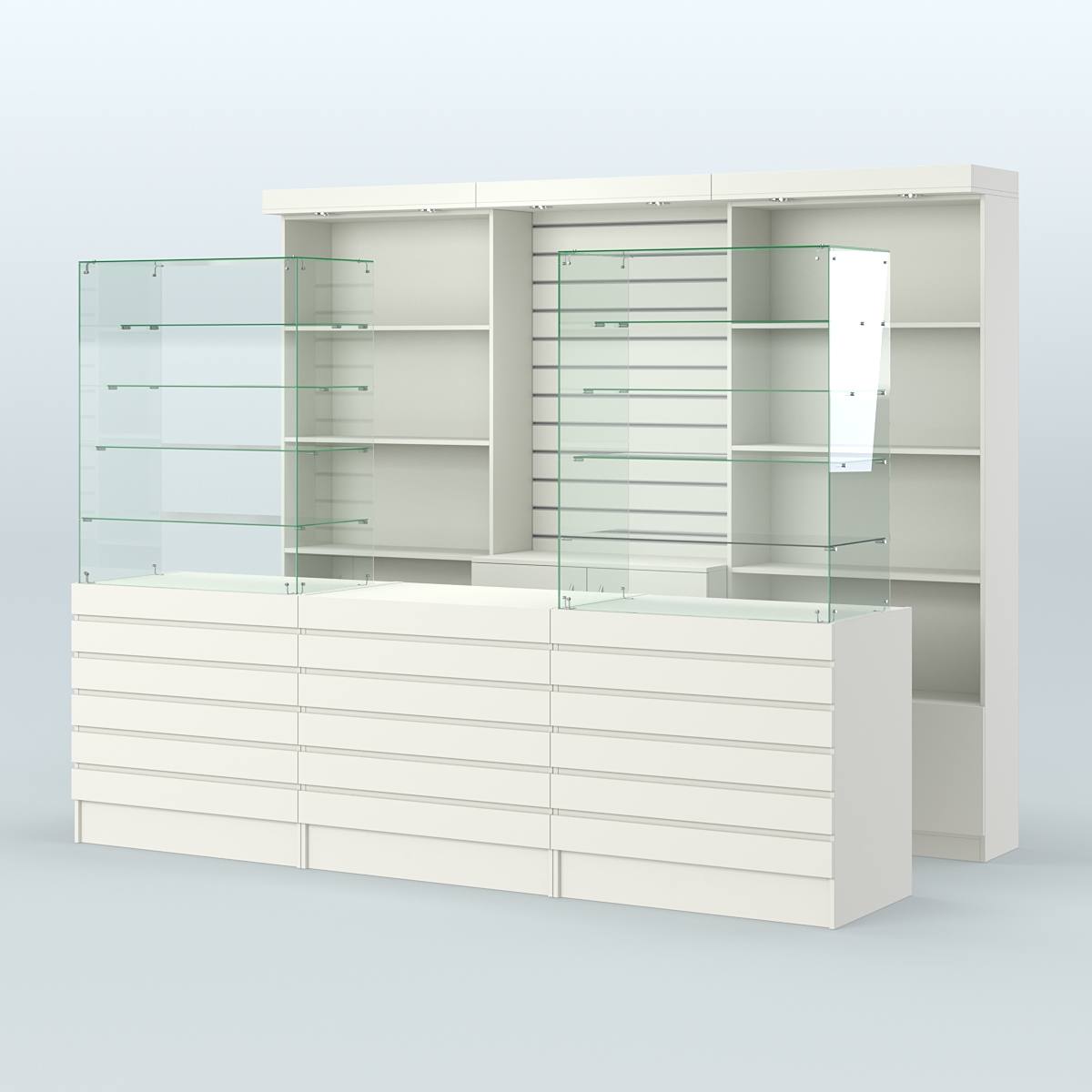 Торговая точка для чая, кофе и выпечки №9 Белый