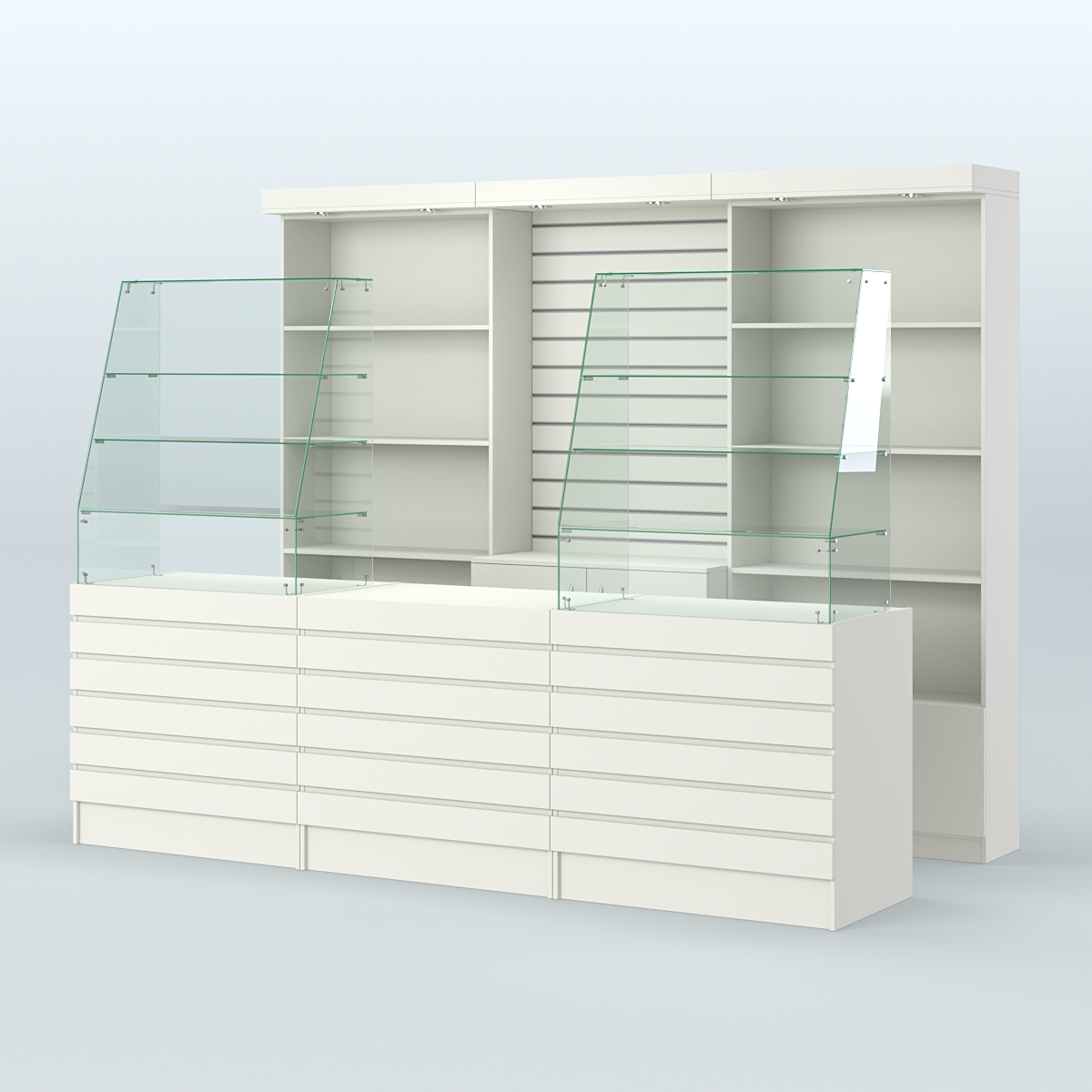 Торговая точка для чая, кофе и выпечки №10 Белый