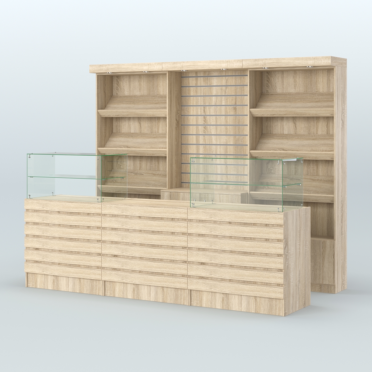 Торговая точка для чая, кофе и выпечки №11 Дуб сонома