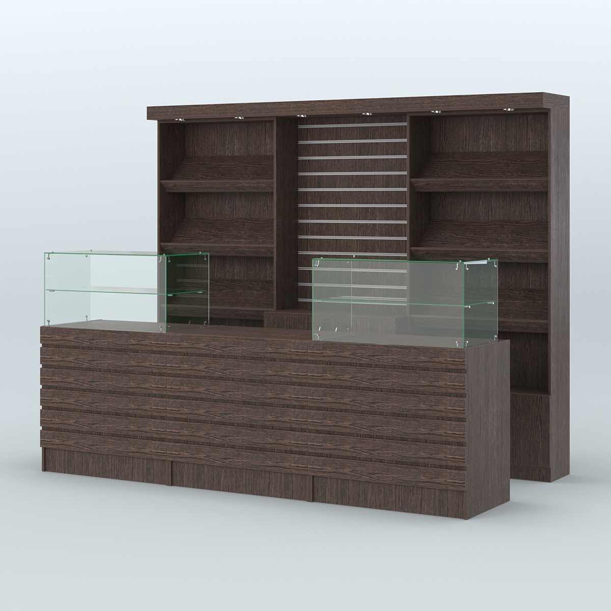 Торговая точка для чая, кофе и выпечки №11 Дуб Венге