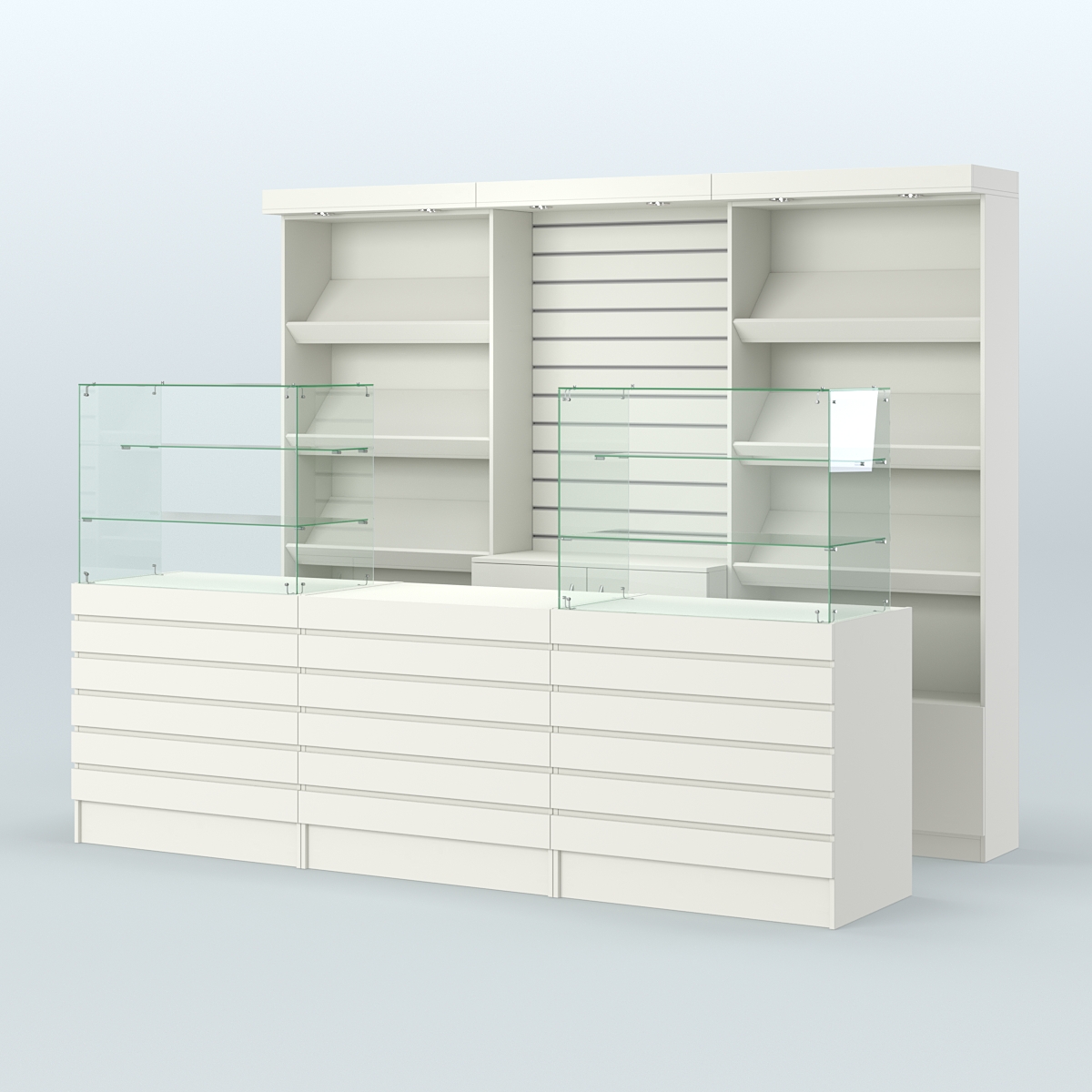 Торговая точка для чая, кофе и выпечки №12 Белый