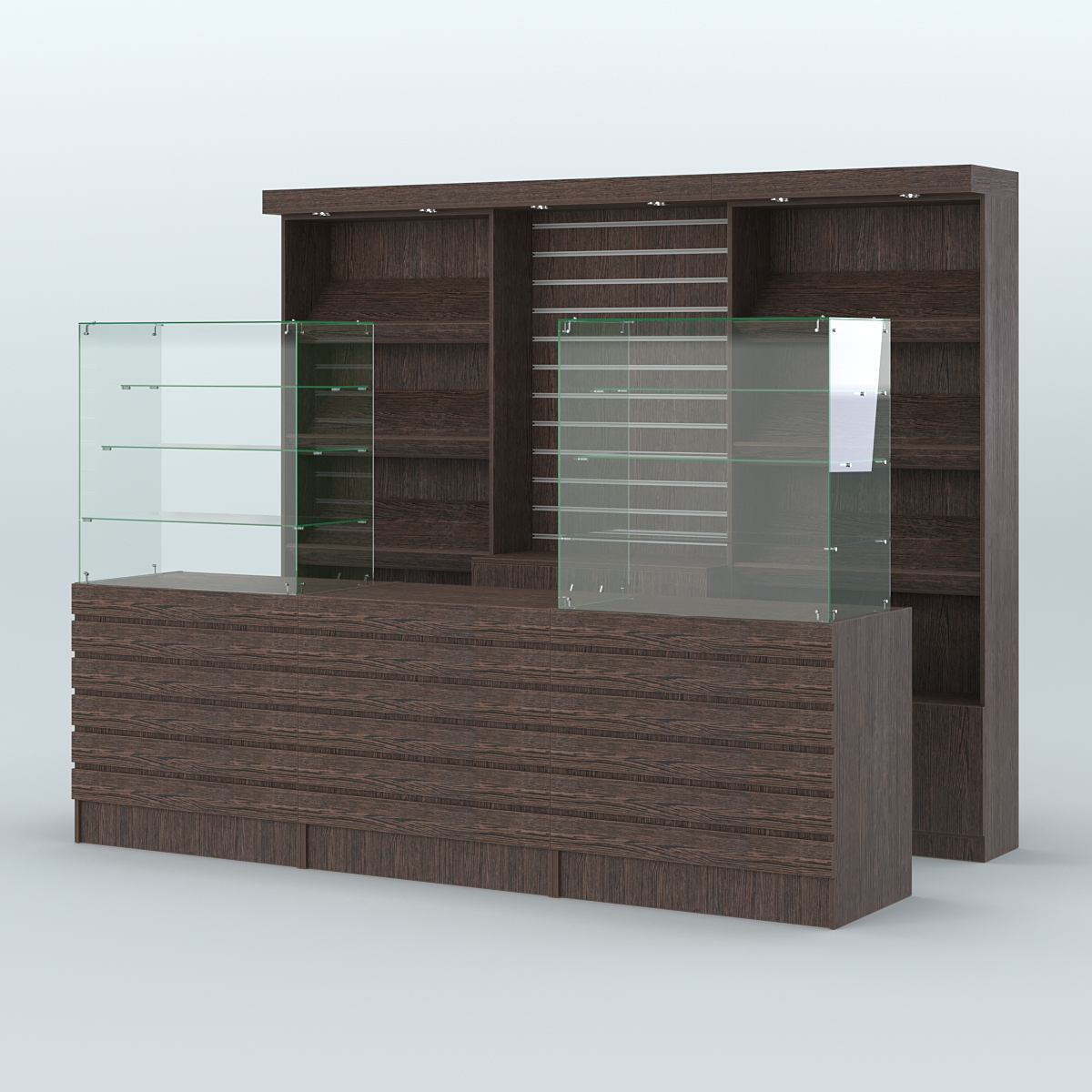 Торговая точка для чая, кофе и выпечки №13 Дуб Венге