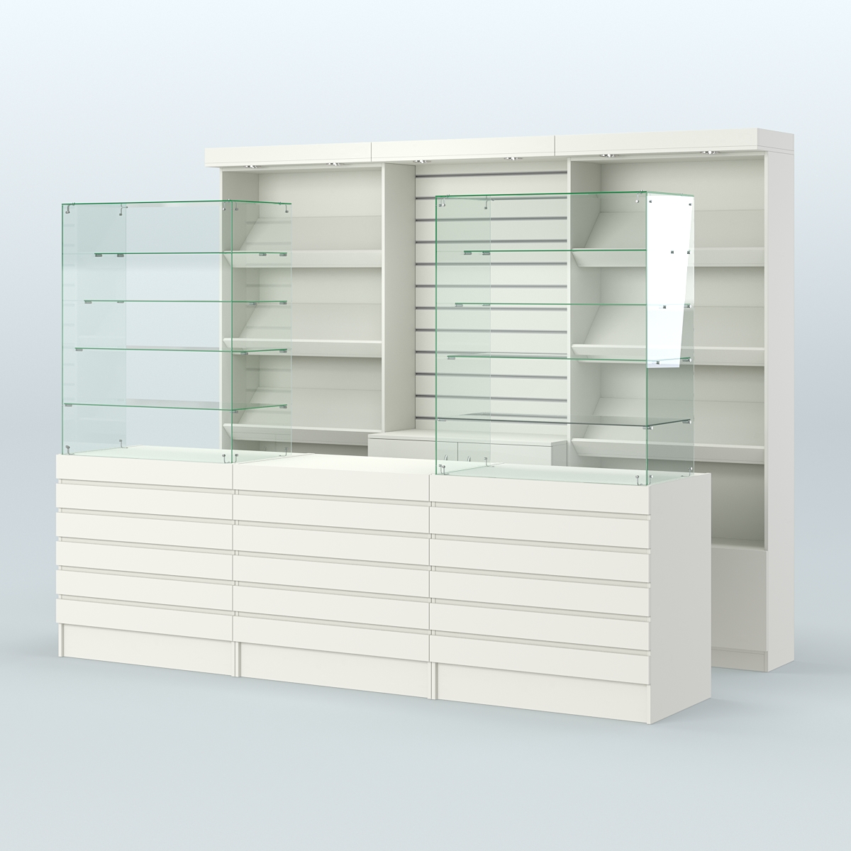 Торговая точка для чая, кофе и выпечки №14 Белый