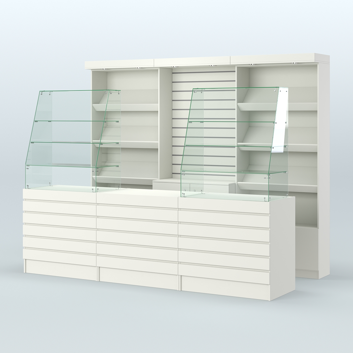 Торговая точка для чая, кофе и выпечки №15 Белый