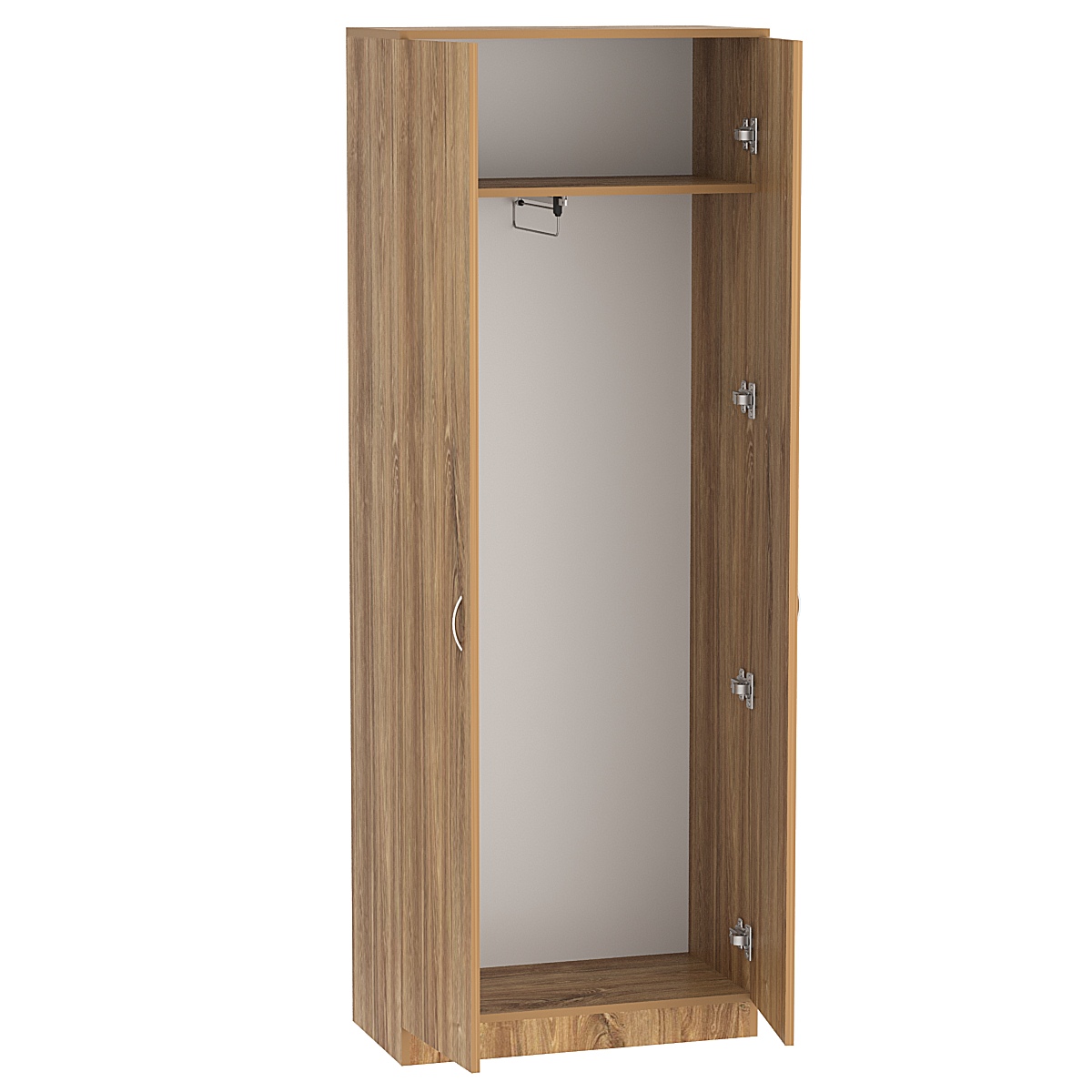 Шкаф офисный для одежды ШО-31 Дуб канзас коричневый Н1113 ST10